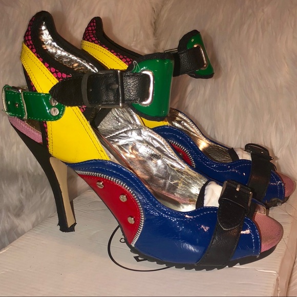 steve madden colorful heels